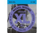 D addario EXL115 Blues Jazz Rock Elec Guitar Strings