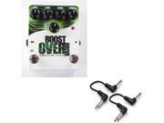 Tech 21 NYC Boost Overdrive Guitar Effects Pedal w 2x 6 Patch Cables NEW