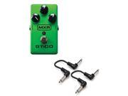 MXR M193 Green GT Overdrive OD Distortion Pedal M 193 w 2x 6 Patch Cables