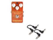 Mad Professor Sweet Honey Overdrive Guitar Effect Pedal w 2x 6 Patch Cables