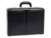 McKlein USA Turner Leather Expandable Attache Case