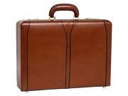 McKlein USA Turner Leather Expandable Attache Case