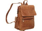 Le Donne Leather Distressed Leather Womens Backpack Purse