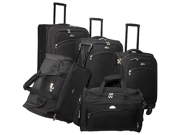 American Flyer South West Collection 5 Piece Luggage Set