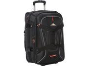 High Sierra AT7 Carry on Wheeled Duffel with Backpack straps