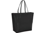 Royce Leather Hailey Saffiano Tote
