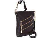 R R Collections 3 Front Zip Crossbody