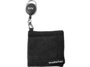 Wellzher Premium Microfiber Retractor Golf ball Towel 4in. X 4in.