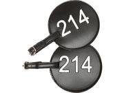 pb travel Leather Number Luggage Tag 214 Set of 2