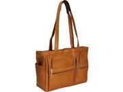 David King Co. Womens Multipocket Laptop Briefcase
