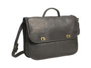 David King Co. 1 2 Flapover Briefcase