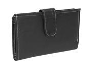 Piel Leather Ladies Wallet Black 9060 BLK