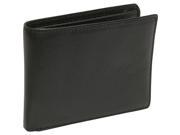 Budd Leather Cowhide Leather Slim Wallet w Passcase