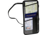 Royce Leather Hanging Security Passport Case