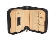 Royce Leather Zippered Jewelry Case