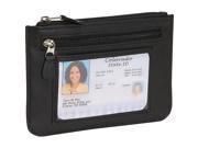 Royce Leather Penelope Slim City Wallet Black 118 BLACK 5