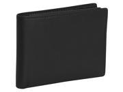 Royce Leather Men s Removable ID Pass Case Wallet Black 104 BLACK 5