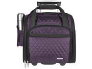 Travelon Wheeled Underseat Carry On with Back Up Bag