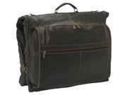 David King Co. Distressed Leather 42in. Garment Bag