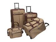 American Flyer AF Signature 4 Piece Luggage Set