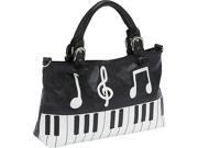 Ashley M Piano Keyboard Handbag