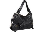 AmeriLeather Jumbo Cosimo Crunched Leather Tote