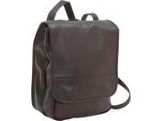 Le Donne Leather Convertible Back Pack Shoulder Bag