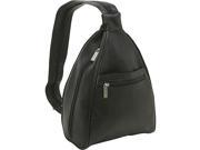 Le Donne Leather Womens Sling Back Pack