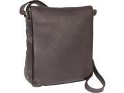 Le Donne Leather Flap Over Shoulder Bag