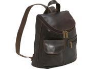 Le Donne Leather Distressed Leather Womens Backpack Purse