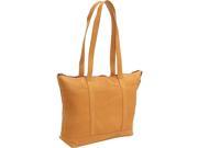 Le Donne Leather Double Strap Med Pocket Tote
