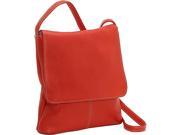 Le Donne Leather Simple Flap Over
