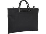 Clava Canvas Leather Roll Up Tote
