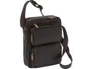 Le Donne Leather Multi Pocket iPad eReader Day Bag