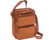Le Donne Leather Multi Pocket iPad eReader Day Bag