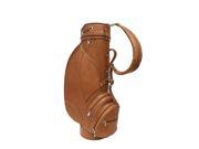 Piel Deluxe 9in. Leather Golf Bag