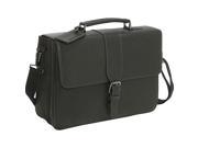 Kenneth Cole Reaction Till Death Do Us Port Colombian Leather Laptop Briefcase