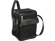 Royce Leather Colombian Vaquetta Cowhide Men s Travel Bag Black 698 BLK VL