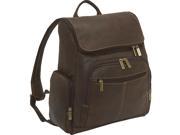Le Donne Leather Distressed Leather Computer Backpack