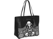 Loungefly Embossed Bandana Tote With Tassels