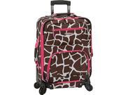 Rockland Luggage Mariposa 19in. Expandable Spinner Carry On