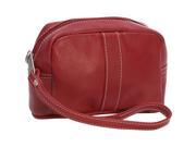 Piel Leather Cosmetic Case Red 2590 RD
