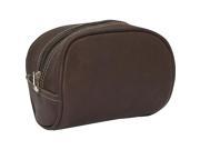 Piel Leather Cosmetic Bag Chocolate 2405 CHC