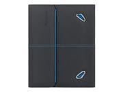 Solo Case For iPad 2 and 3 Blue Microsuede Lining Snap Closure USLTCC222420