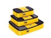 eBags Packing Cubes 3Pcs Set Canary