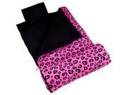 Wildkin Pink Leopard Original Sleeping Bag