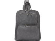 Piel Slim Tablet Laptop Backpack w Front Pockets