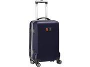 Denco Sports Luggage NCAA University Of Miami 20 Domestic Carry On