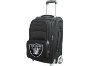 Denco Sports Luggage NFL Oakland Raiders 21 In Line Skate Wheel Carry On
