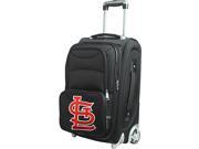 Denco Sports Luggage MLB St Louis Cardinals 21 In Line Skate Wheel Carry On